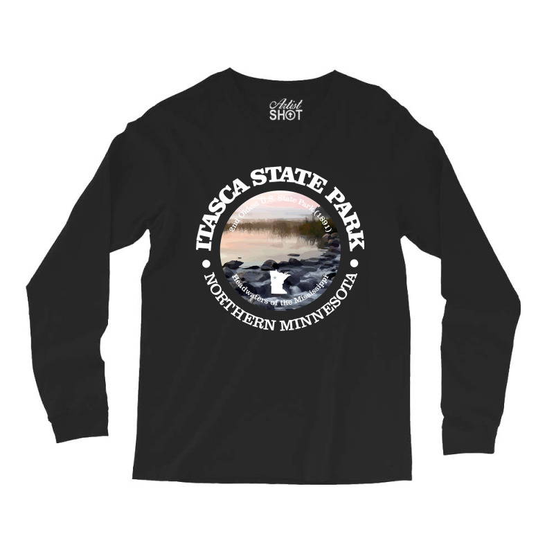 Itasca State Park Long Sleeve Shirts by bummercaught | Artistshot