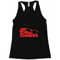 80s Ladies Red Distressed Sunglasses Racerback Tank | Artistshot