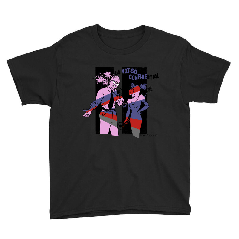 Colorful Noir Silhouettes Youth Tee by greggjvandervor | Artistshot