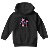 Colorful Noir Silhouettes Youth Hoodie | Artistshot