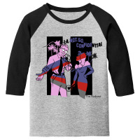 Colorful Noir Silhouettes Youth 3/4 Sleeve | Artistshot