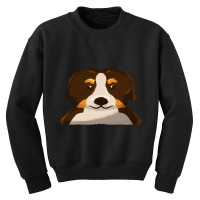 Bornese Mountain Dog Youth Sweatshirt | Artistshot