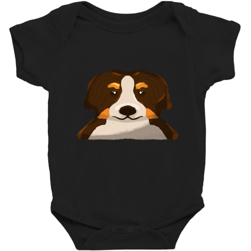 Bornese Mountain Dog Baby Bodysuit by Jerhogen528 | Artistshot