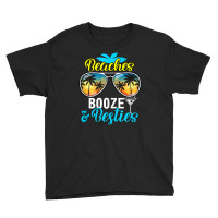 Girls Trip Women, Men Vegas Hawaii Beaches Booze And Besties Youth Tee | Artistshot