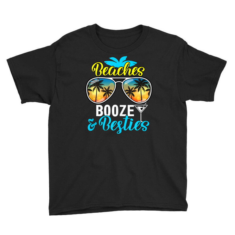 Girls Trip Women, Men Vegas Hawaii Beaches Booze And Besties Youth Tee by rastyrocl | Artistshot