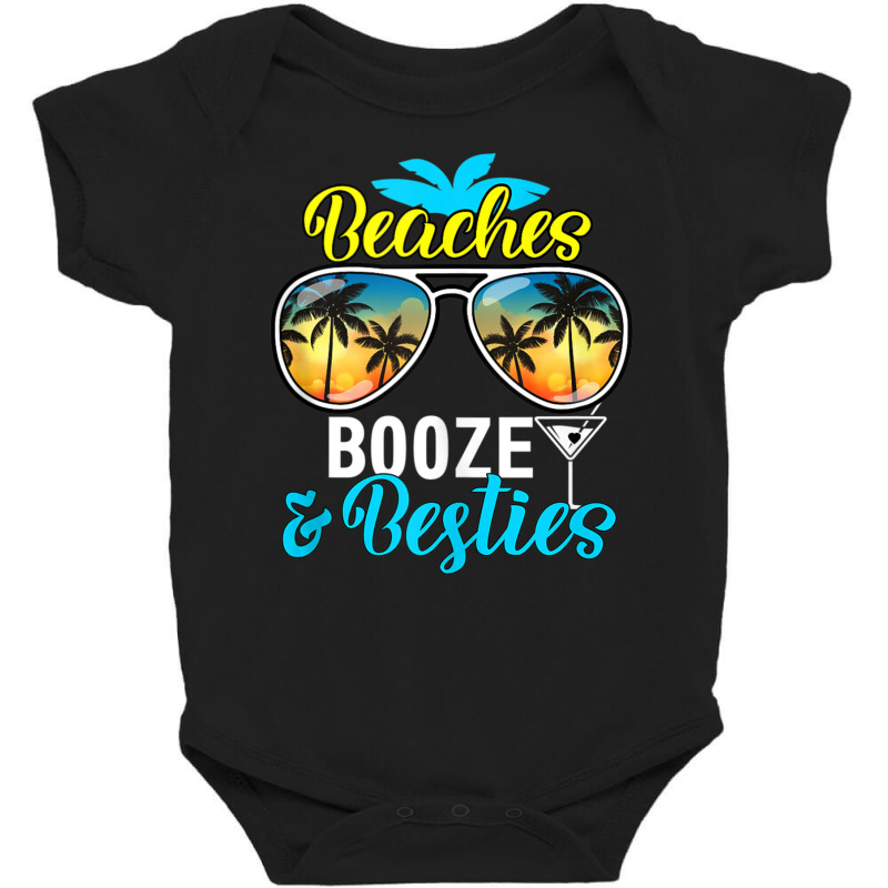 Girls Trip Women, Men Vegas Hawaii Beaches Booze And Besties Baby Bodysuit by rastyrocl | Artistshot