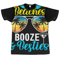 Girls Trip Women, Men Vegas Hawaii Beaches Booze And Besties Graphic T-shirt | Artistshot