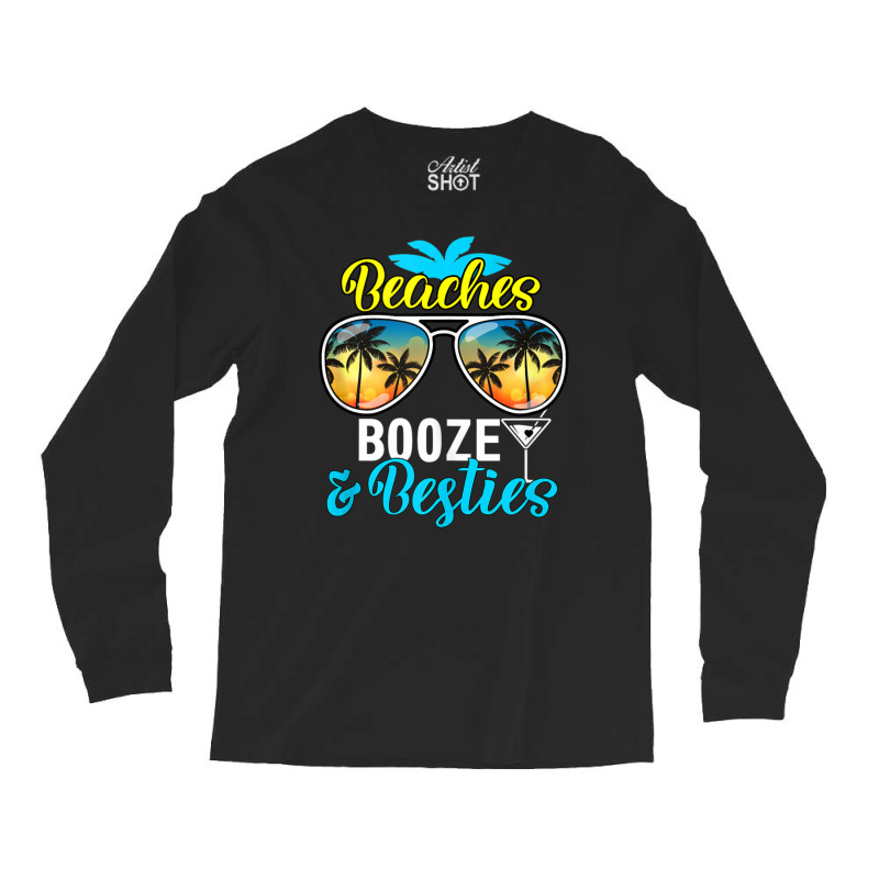 Girls Trip Women, Men Vegas Hawaii Beaches Booze And Besties Long Sleeve Shirts | Artistshot