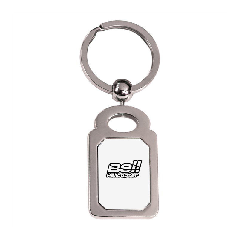 Bell Helicopters Textron Aerospace Silver Rectangle Keychain | Artistshot