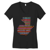 Guatemala Chapin Quetzal Antigua Tikal Tradicional Maya Women's V-neck T-shirt | Artistshot