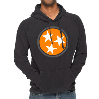 Tennessee Flag Stars Big Orange State Flag Knoxville Vintage Hoodie | Artistshot