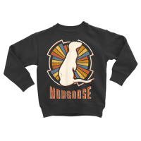 Mongoose Vintage Classic Retro Animal Love T Shirt Toddler Sweatshirt | Artistshot