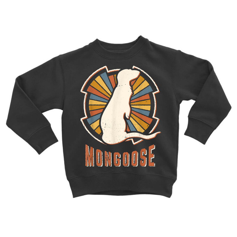 Mongoose Vintage Classic Retro Animal Love T Shirt Toddler Sweatshirt by alicakarste3vs | Artistshot