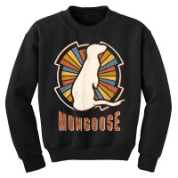 Mongoose Vintage Classic Retro Animal Love T Shirt Youth Sweatshirt | Artistshot