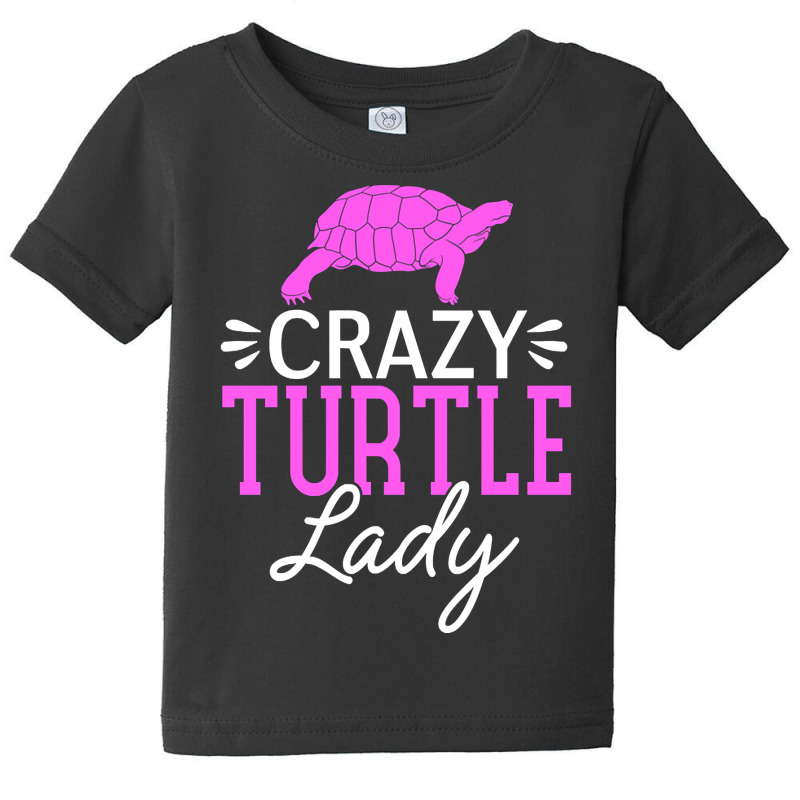 Crazy Turtle Lady Baby Tee | Artistshot