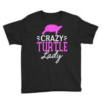 Crazy Turtle Lady Youth Tee | Artistshot