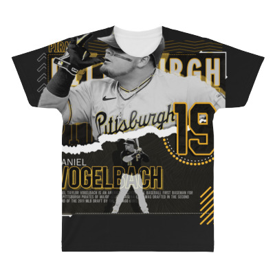 Rinkha Daniel Vogelbach Baseball Paper Poster Pirates Kids T-Shirt