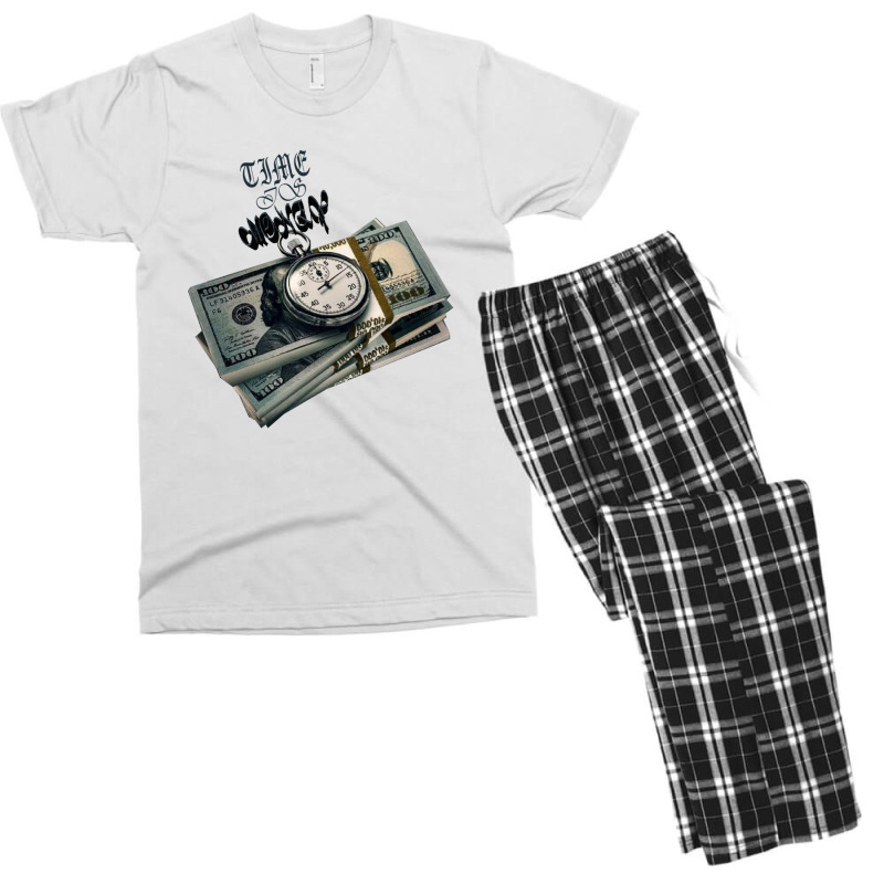 Time Is Money Men's T-shirt Pajama Set by goldenshop | Artistshot