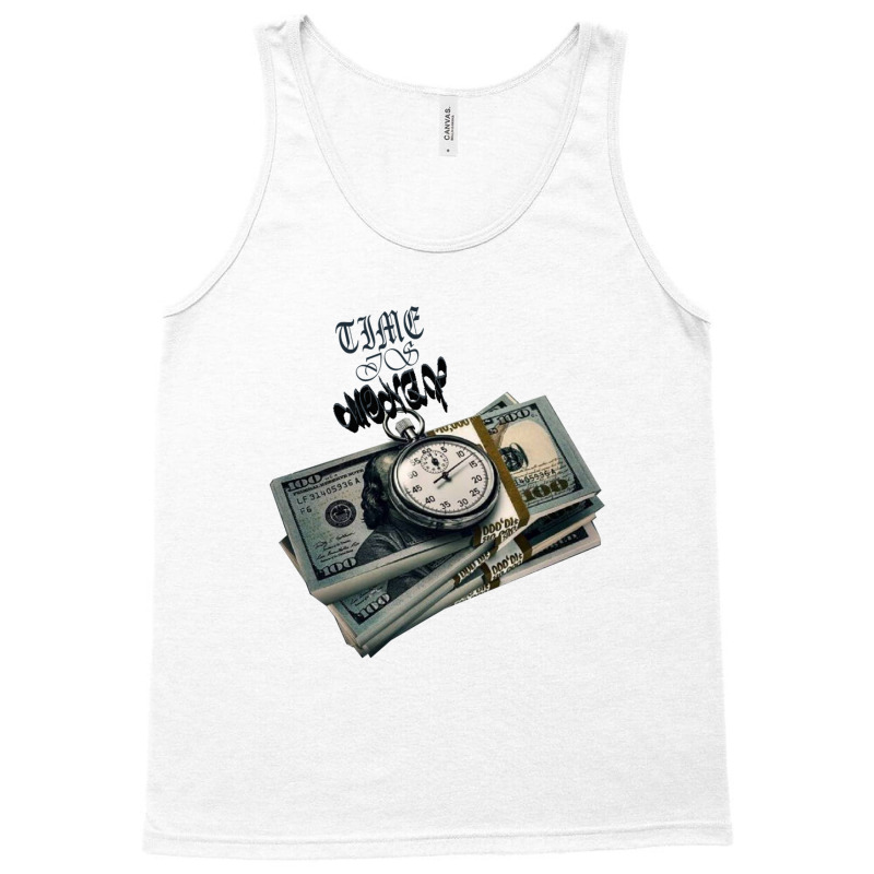 Time Is Money Tank Top by goldenshop | Artistshot