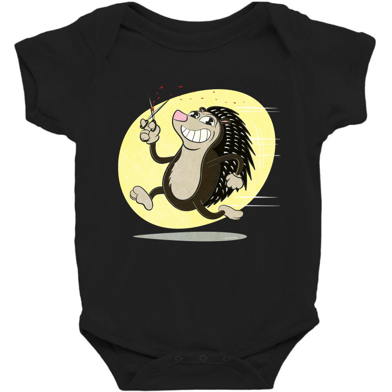 Cuddly Critters Wielding Sharp Objects %234 Baby Bodysuit | Artistshot