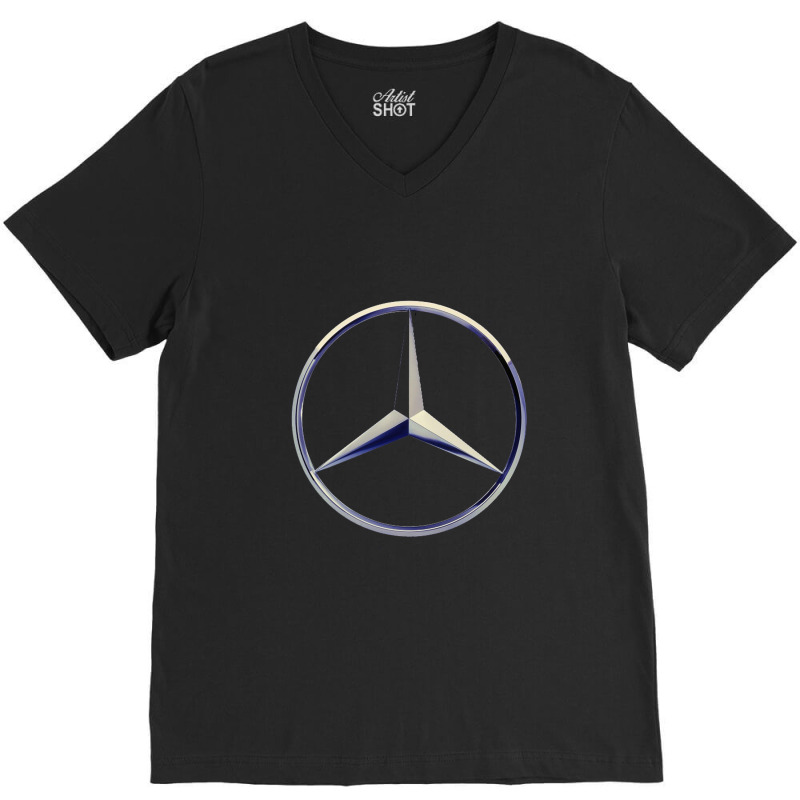 Amg Silver Classic V-Neck Tee by GiaMuller | Artistshot