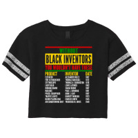 History Of Forgotten Black Inventors Black History Month Scorecard Crop Tee | Artistshot