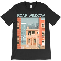 Alfred Hitchcock's Rear Window Illustration T-shirt | Artistshot