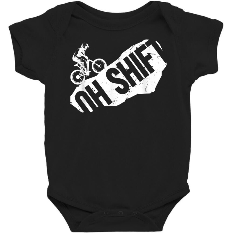 Oh Shift Mtb  Mtb T Shirt Baby Bodysuit | Artistshot