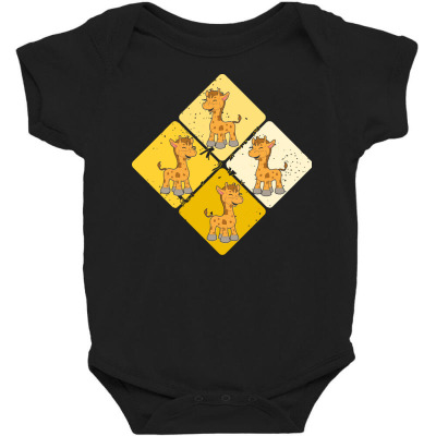 Baby Giraffe T  Shirt Baby Giraffe T  Shirt Baby Bodysuit Designed By Gstamm