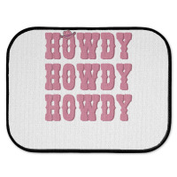 Howdy Rodeo Western Country Southern Rear Car Mat | Artistshot