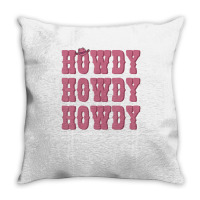 Howdy Rodeo Western Country Southern Throw Pillow | Artistshot