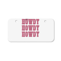 Howdy Rodeo Western Country Southern Bicycle License Plate | Artistshot