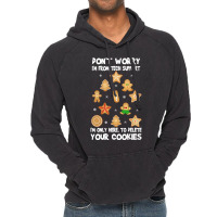 Funny Christmas Tech Support Don't Worry I M From Tech Support I'm Onl Vintage Hoodie | Artistshot