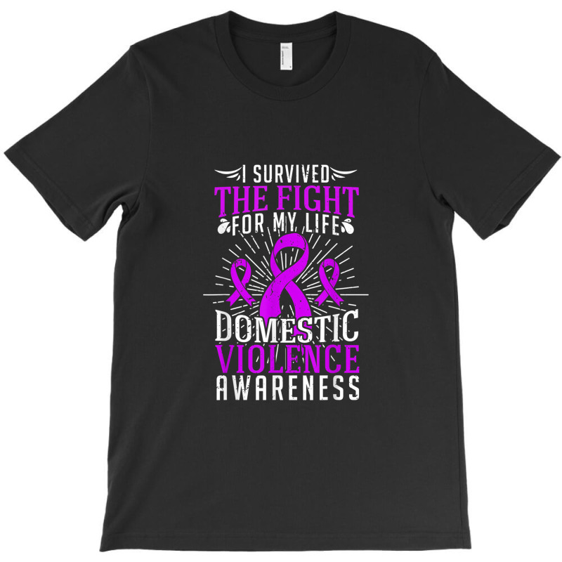 Domestic Violence Awareness Shirt Survivor Gift Design T-shirt | Artistshot