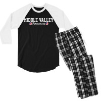 Middle Valley Tennessee Men's 3/4 Sleeve Pajama Set | Artistshot