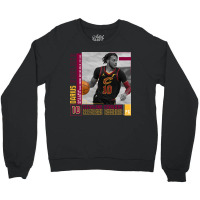 Darius Garland Basketball Edit Poster Cavs Crewneck Sweatshirt | Artistshot