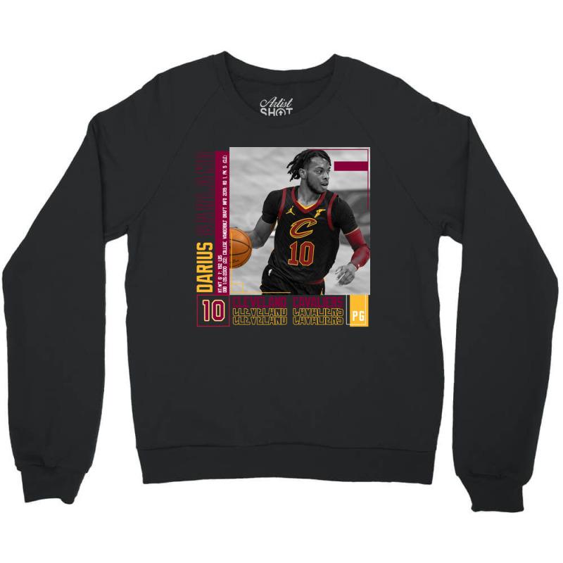 Darius Garland Basketball Edit Poster Cavs Crewneck Sweatshirt by JudyRowena | Artistshot