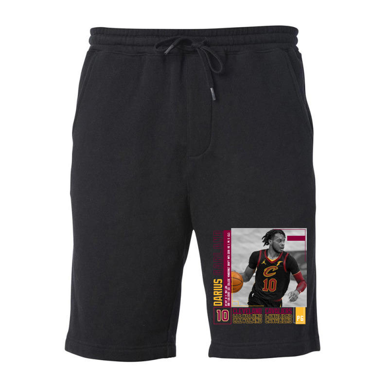 Darius Garland Basketball Edit Poster Cavs Fleece Short by JudyRowena | Artistshot