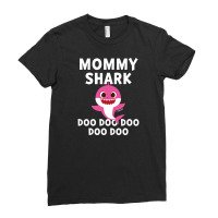 Pinkfong Mommy Shark Official Sweatshirt Ladies Fitted T-shirt | Artistshot