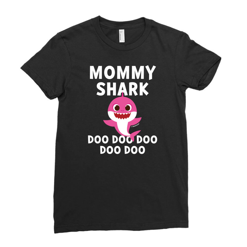 Pinkfong Mommy Shark Official Sweatshirt Ladies Fitted T-Shirt by WarrenERand | Artistshot