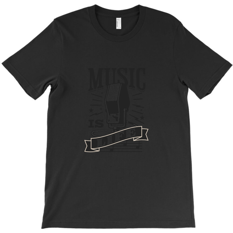 Music Is Live T-shirt | Artistshot