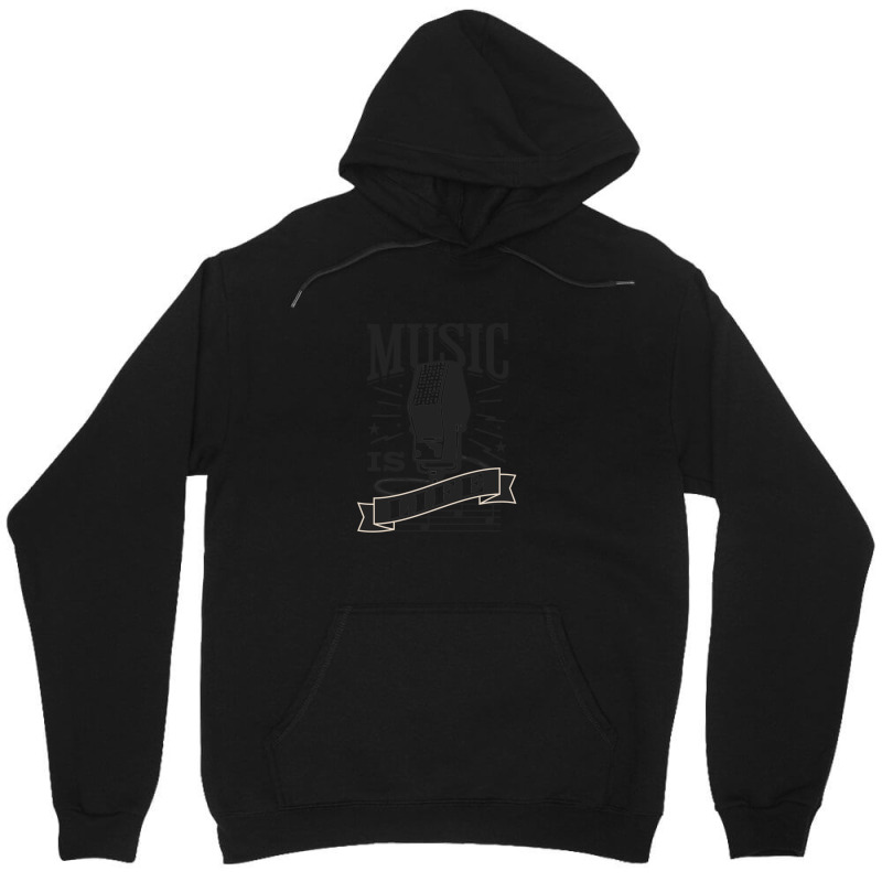 Music Is Live Unisex Hoodie | Artistshot