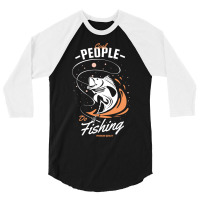 Cool People Do Fishing Premium Quality 3/4 Sleeve Shirt | Artistshot