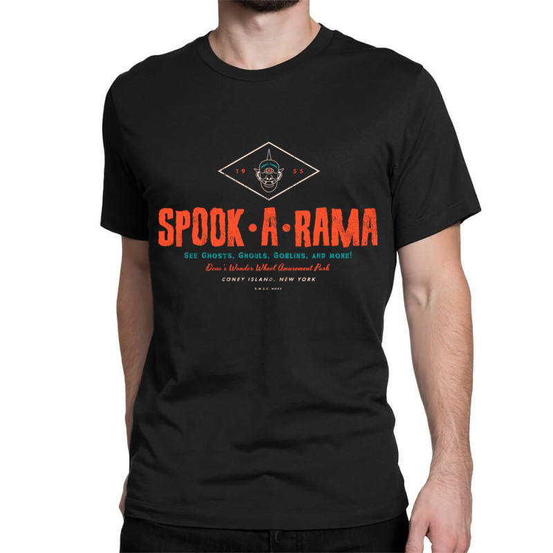 Spook A Rama Coney Island New York Classic T-shirt by CaridadAlstott | Artistshot