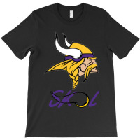 Skol Nordic Vikings Warrior Helmet Horn T-shirt | Artistshot