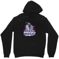 Death Metal' - The Grim Reaper Riding A Unicorn In Front Of A Rainbow  Unisex Hoodie | Artistshot