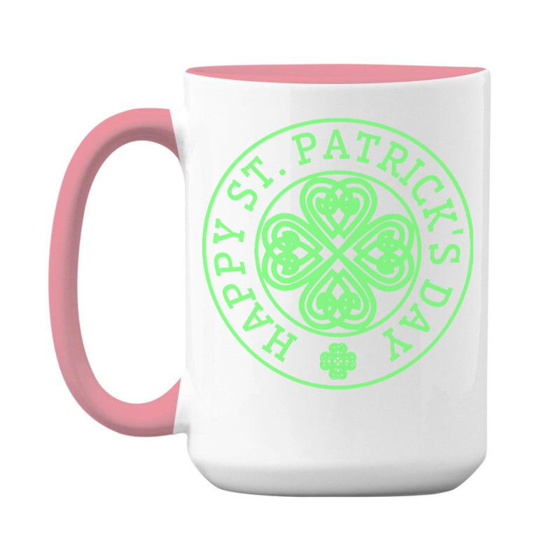 St Patricks Day T  Shirt Happy St Patricks Day 15 Oz Coffee Mug | Artistshot