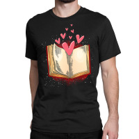 Reader Bookworm Book Nerd Book Lover Heart Reading Classic T-shirt | Artistshot