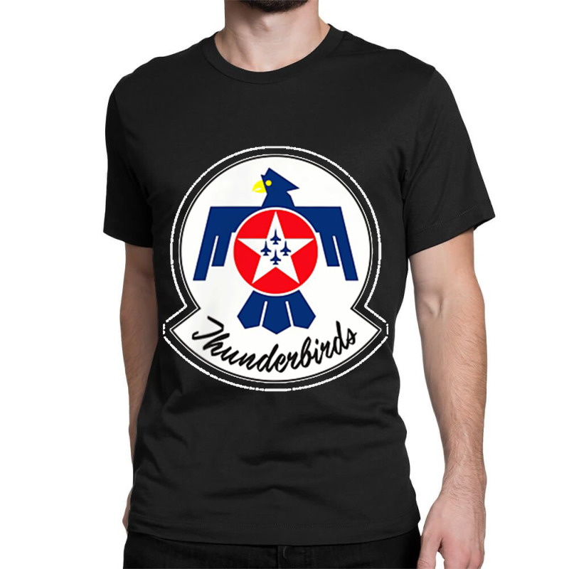 Proud Us Air Force Thunderbird Veteran Vintage Usa Flag Mens Classic T-shirt | Artistshot