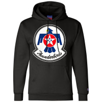 Proud Us Air Force Thunderbird Veteran Vintage Usa Flag Mens Champion Hoodie | Artistshot